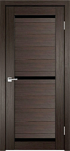 Товар Межкомнатная дверь Легенда Z-4 тон Грей Стекло Лакобель черное